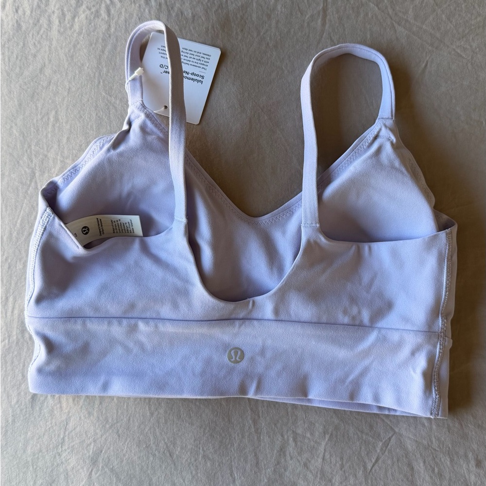 Lululemon Focuser Scoop-neck Bra Nulu light support C/D Cup - Picture 3 of 3